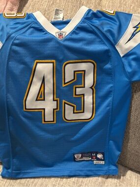 Reebok Powder Blue #43 Darren Sproles Football Jersey Youth size M (10-12).
